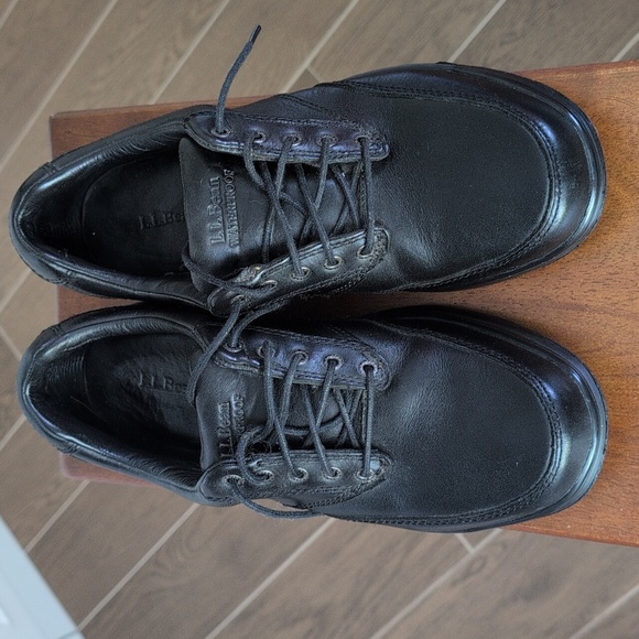 LL Bean Waterproof Oxford shoes mens 9.5 - Picture 6 of 12